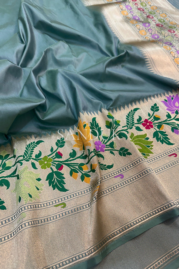 Lotus Kadhiyal (Saree)