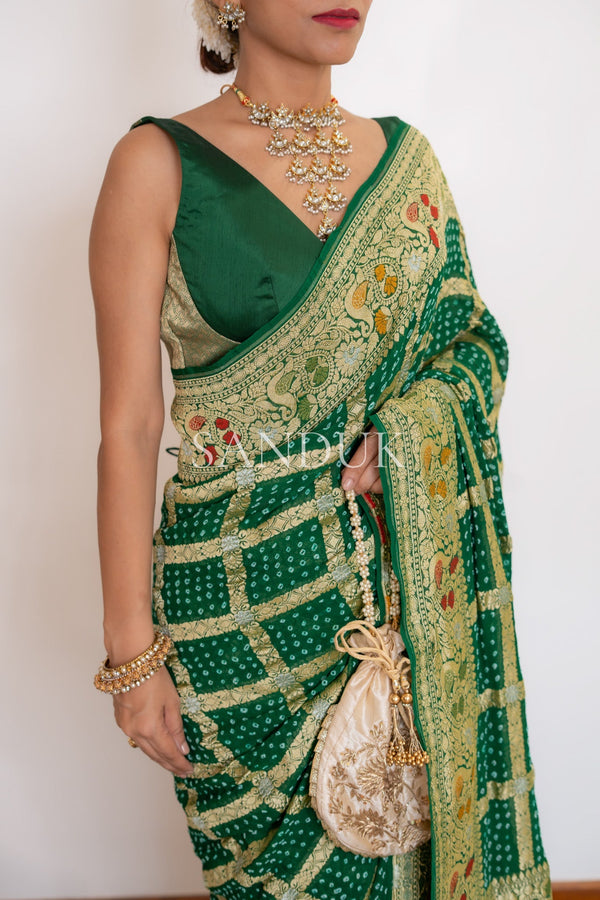 Gharchola Bandhani (Saree)